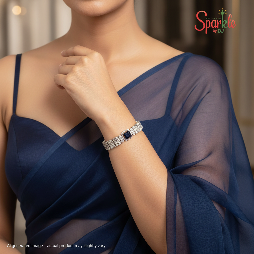 Tennis Bracelets with Broad strap