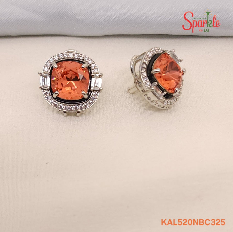 Small Austrian Crystal studs with Mina