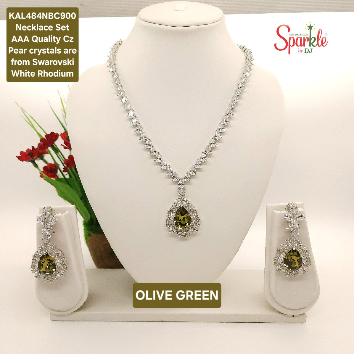 CZ Necklace Set