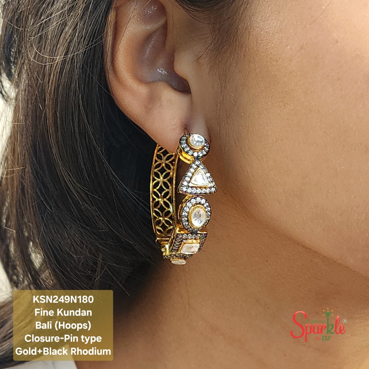 kundan earrings