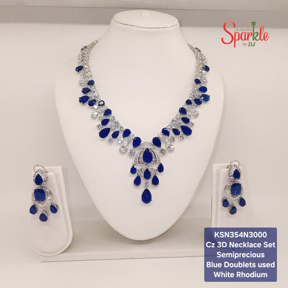 cz necklace set