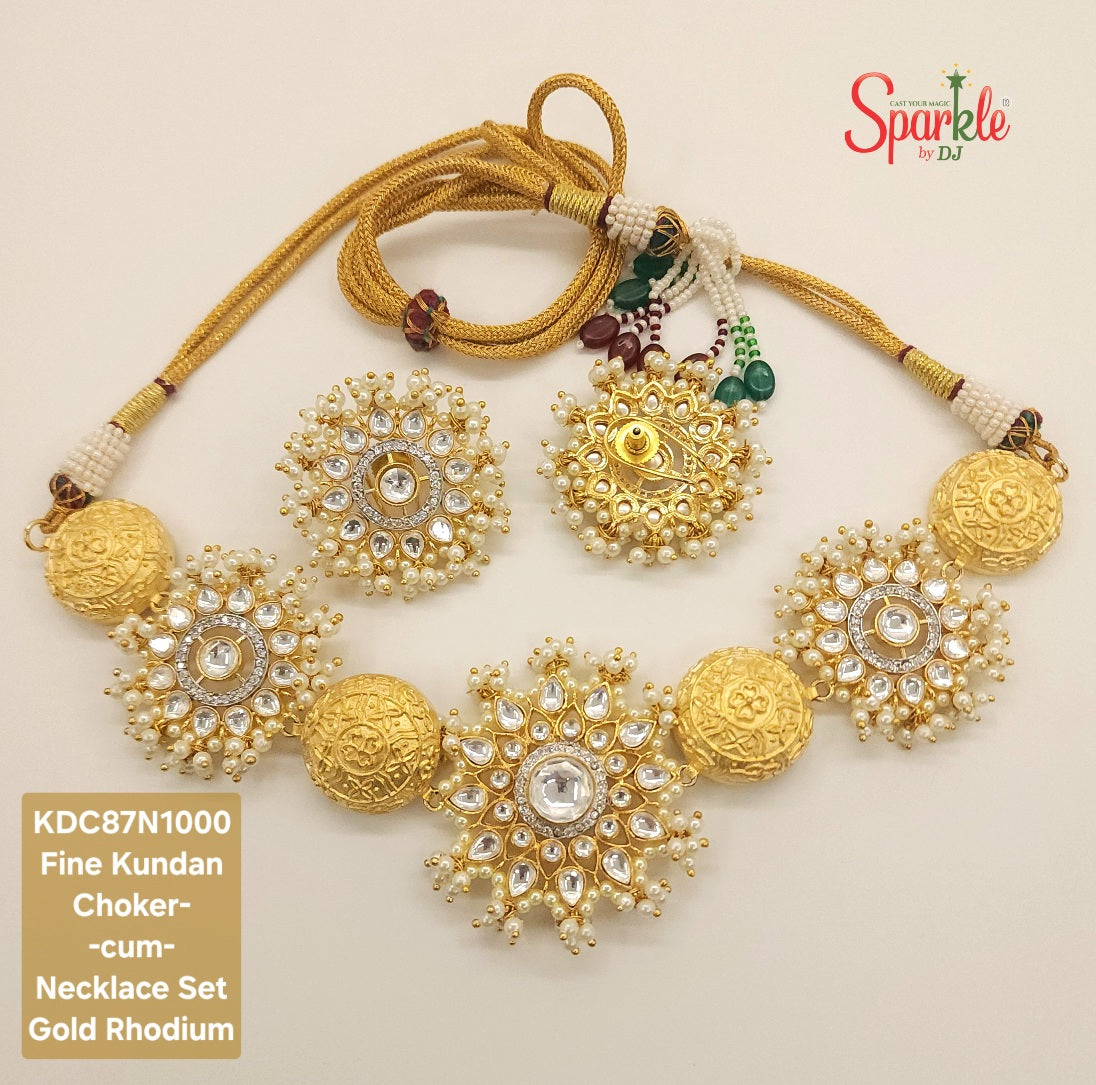 kundan choker set