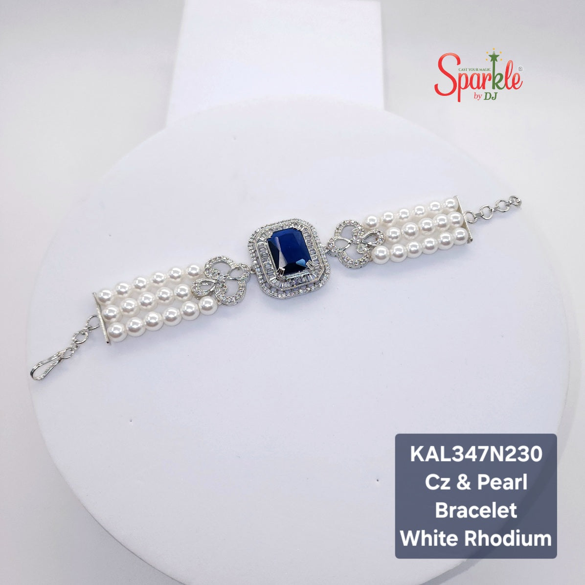 Adjustable CZ Bracelet 