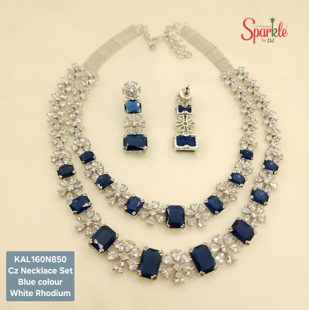 Cz Necklace Set