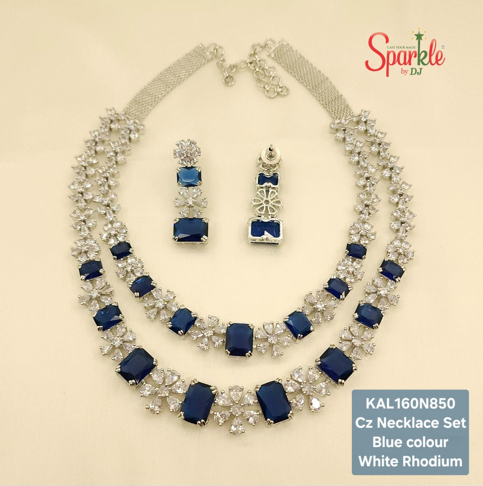 Cz Necklace Set