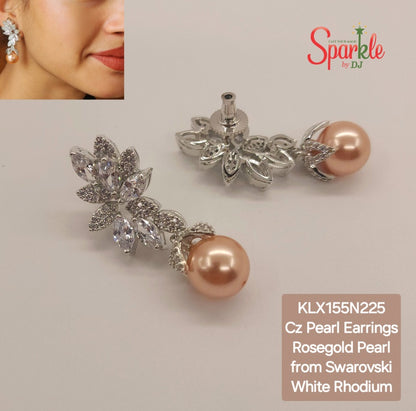 Pearl drop earring