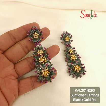 Sunflower Earrings