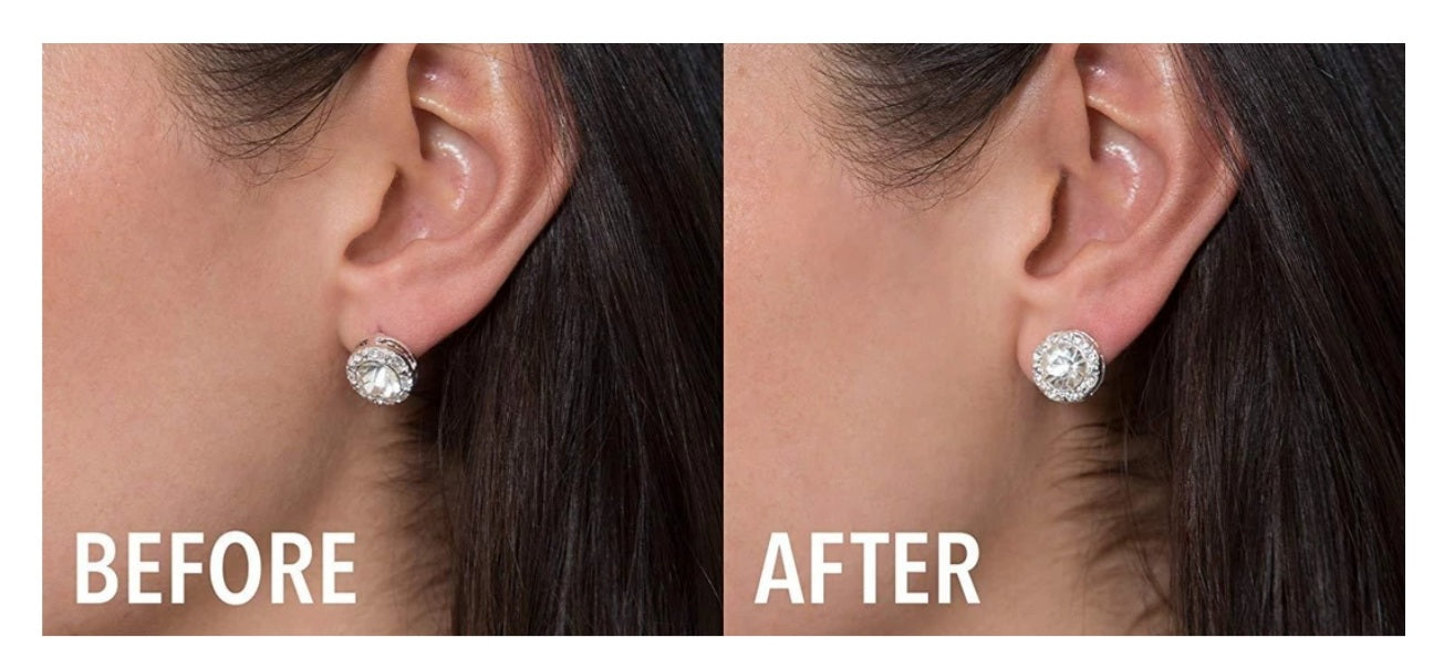 Earring backpush for better ear support-Pack of 10 (special Backpush for Earrings)