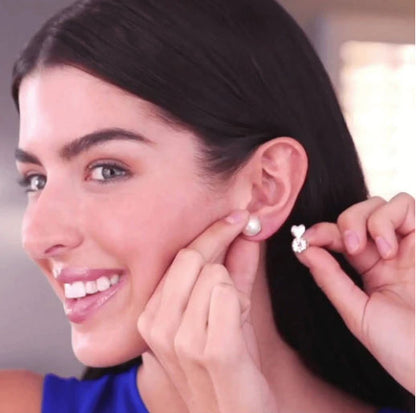 Earring backpush for better ear support-Pack of 10 (special Backpush for Earrings)