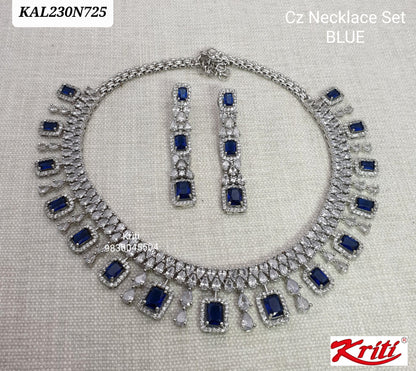 cz jewellery set for wedding