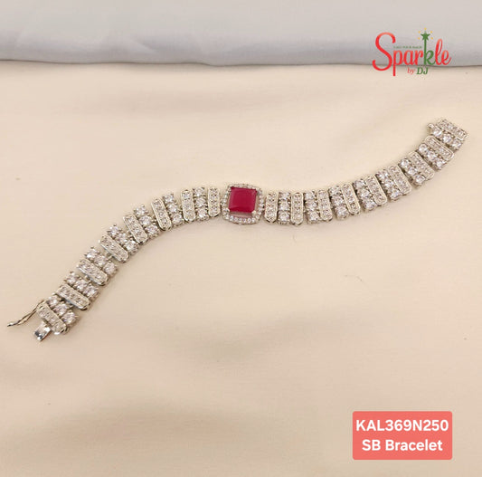 Tennis Bracelets with Broad strap