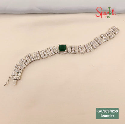 Tennis Bracelets with Broad strap