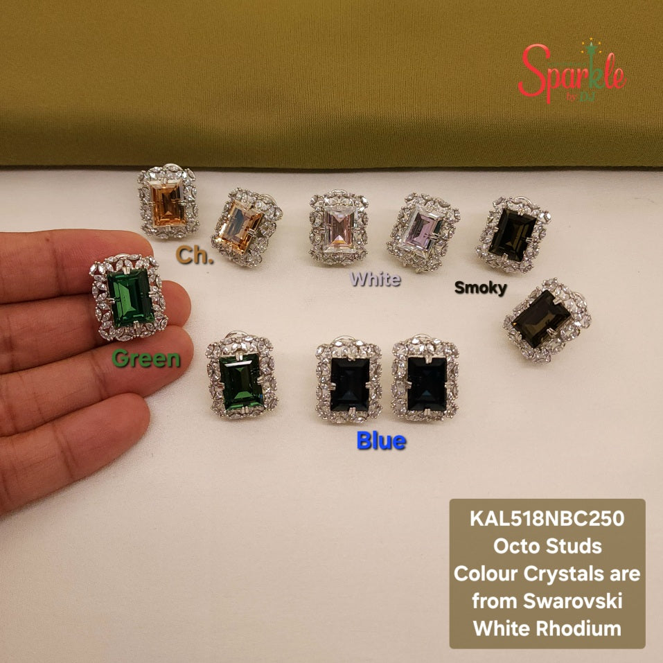 Studs with Austrian crystals from swarovski