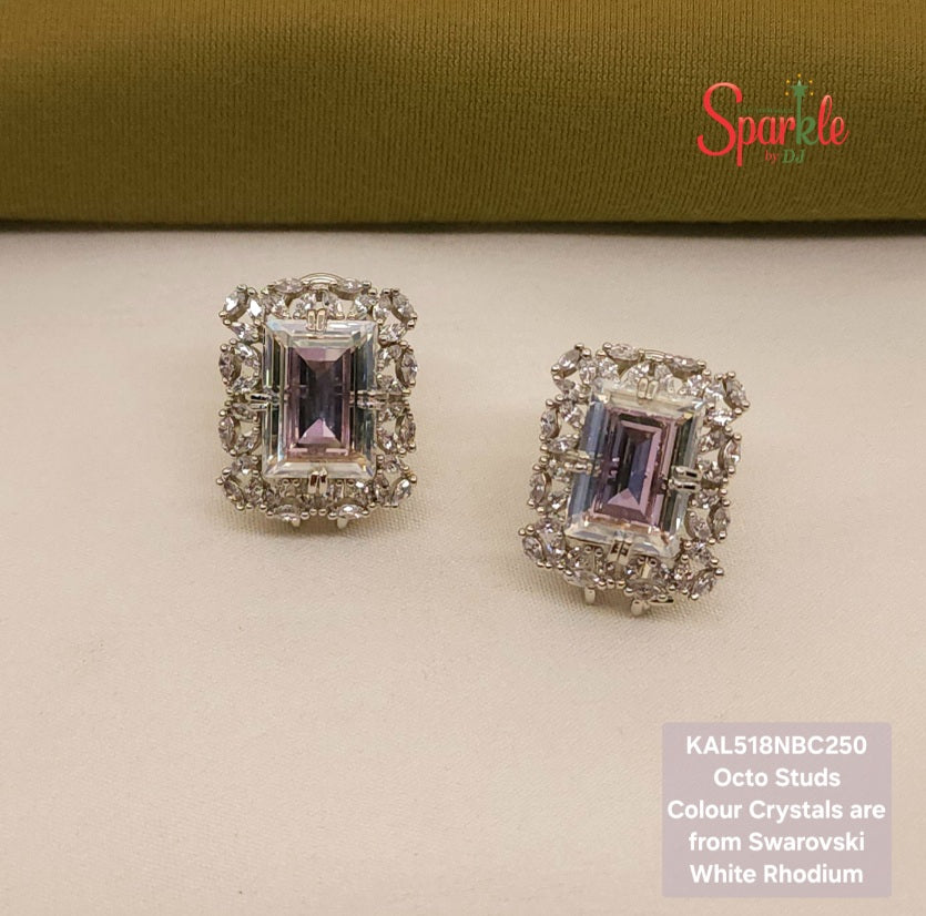 Studs with Austrian crystals from swarovski