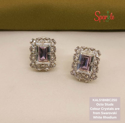 Studs with Austrian crystals from swarovski