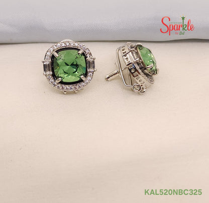 Small Austrian Crystal studs with Mina