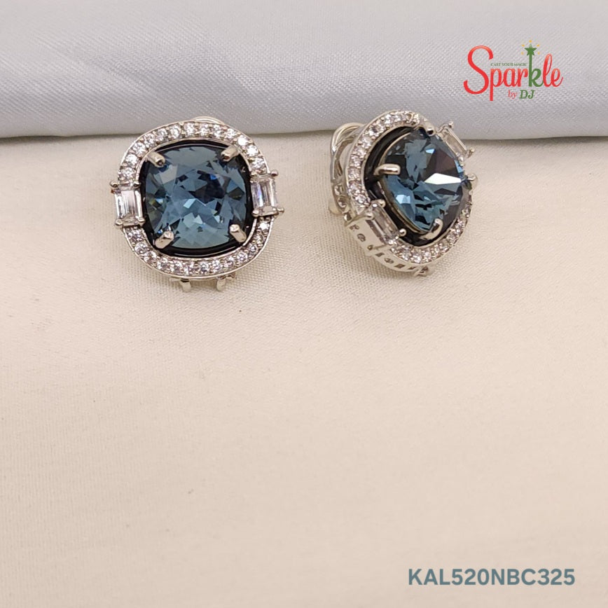 Small Austrian Crystal studs with Mina