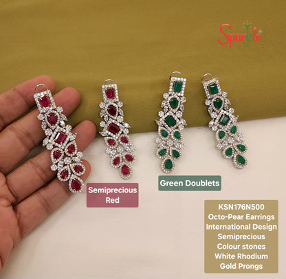 Graffy Octo+Pear Earrings