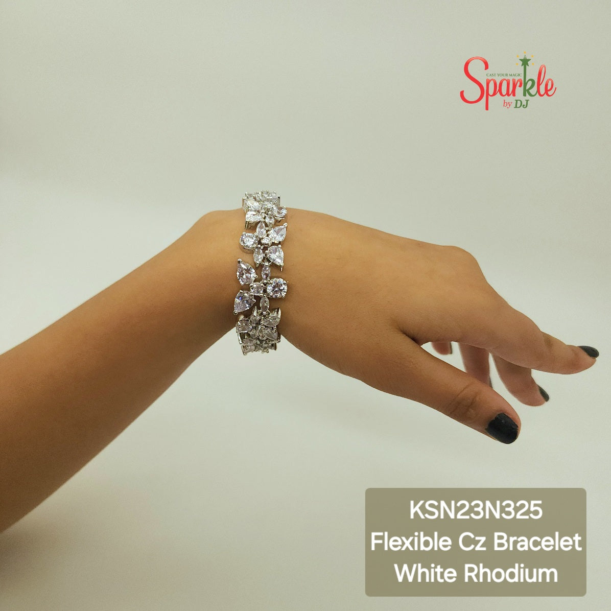 Graphy Tennis Bracelet with AAA quality Cz