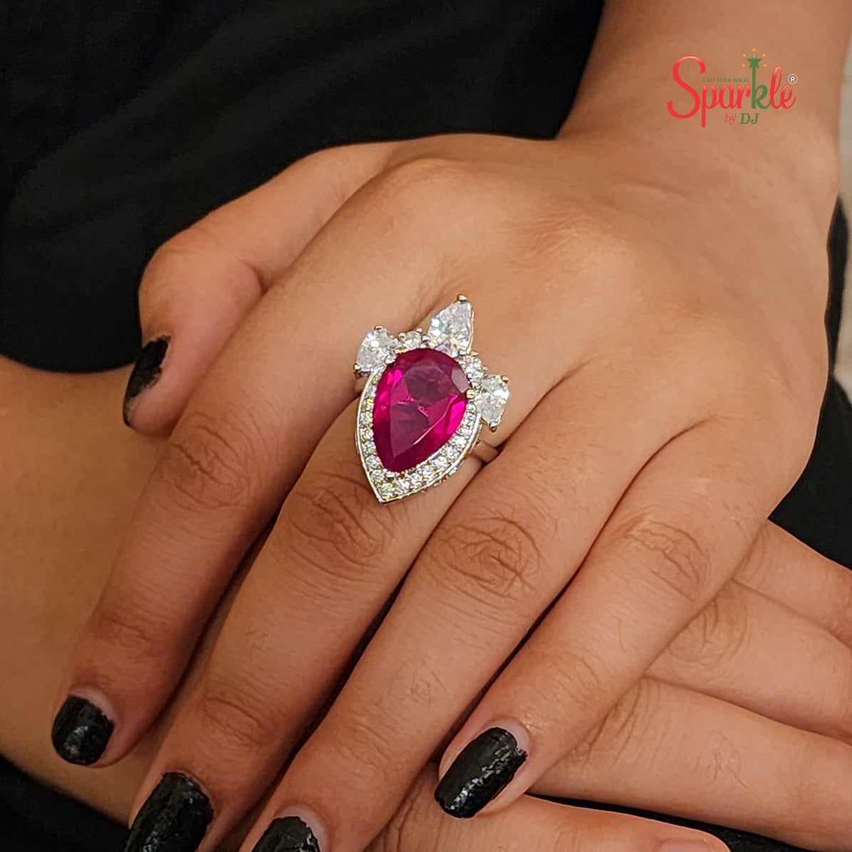 Malaika Necklace Set with Earrings & Finger Ring