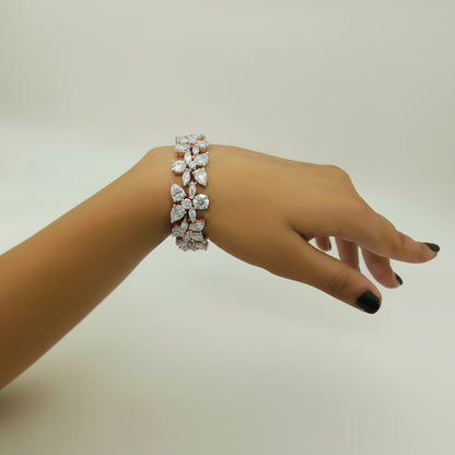 Graphy Tennis Bracelet with AAA quality Cz